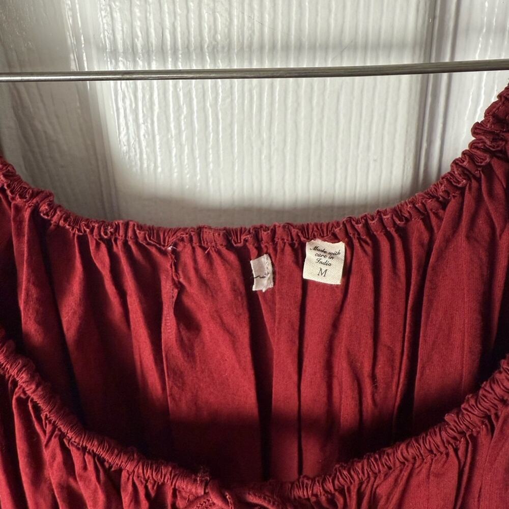 Doen Quintessa Dress in Deep Crimson M - Picture 6 of 7